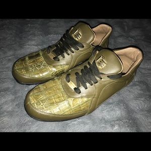 David Eden Crocodile Shoes Men’s size 10